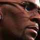 Performer R. Kelly performs his version of the national anthem before the Bernard Hopkins and Jermain Taylor undisputed world middleweight championship fight on December 3, 2005 in Las Vegas, Nevada.